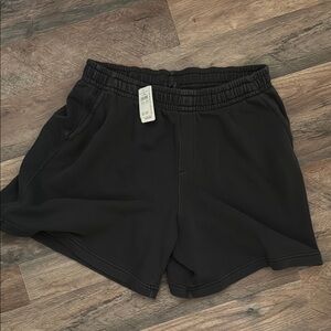 Aerie Black Athletic Shorts